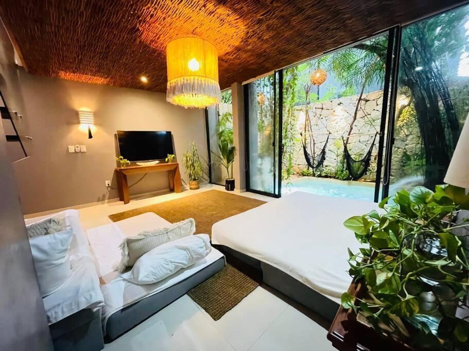 Luz De Luna Tulum Villa Esterno foto